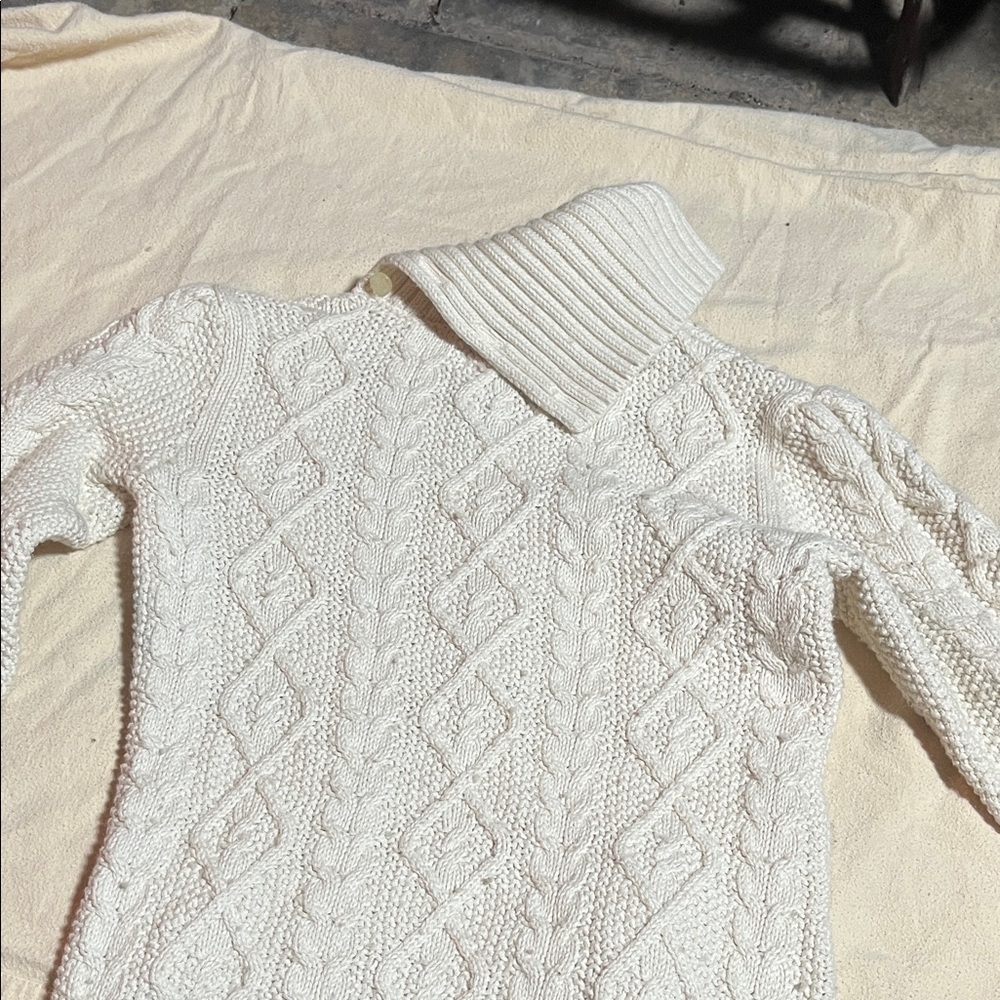 Ralph Lauren Cream Knit Sweater - Picture 7 of 8